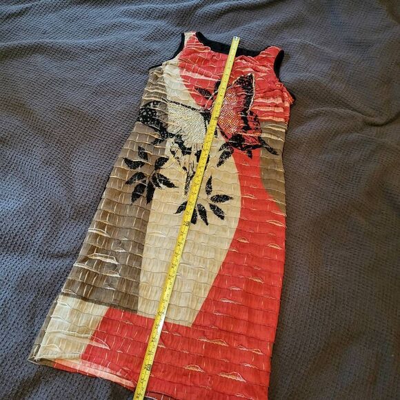 Frank Lyman Design Layered Butterfly Dress - Size 10 - Picture 9 of 10